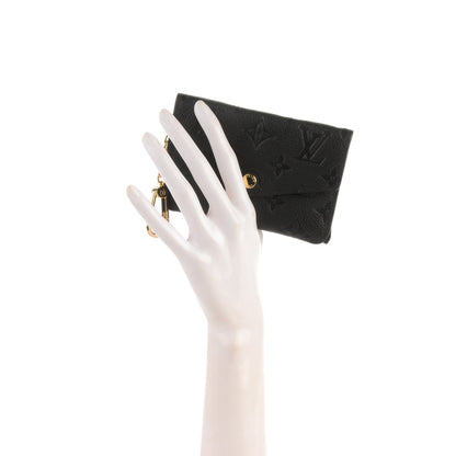 Louis Vuitton Empreinte Key Pouch Black 2 of 7