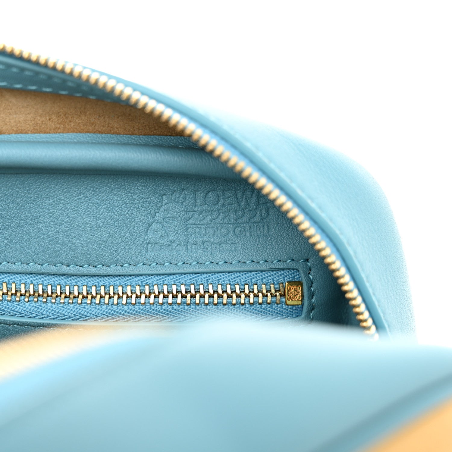 Loewe X HOWLS MOVING CASTLE Calfskin Amazona 23 Blue Multicolor 6 of 9