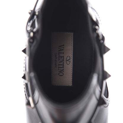 Valentino Garavani Calfskin Rockstud Chelsea 85mm Ankle Boots 36 Black 6 of 10