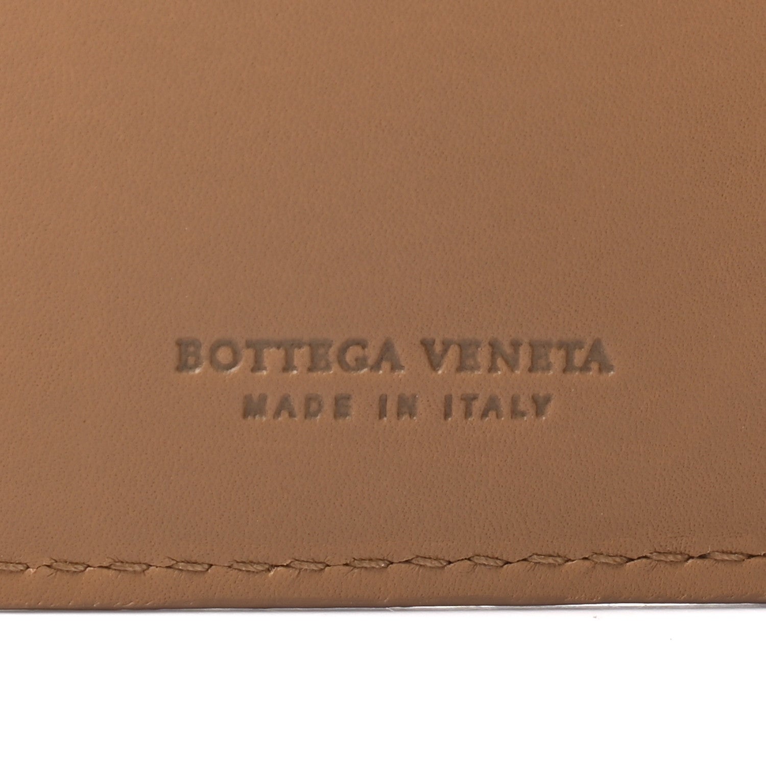 Bottega Veneta Nappa Intrecciato Bi-Fold Wallet Brown 6 of 8