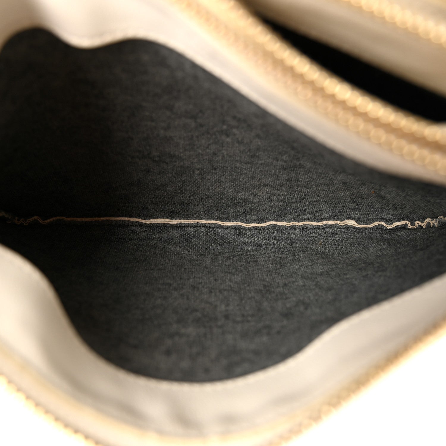 Celine Lambskin Small Trio Crossbody Bag White 7 of 11