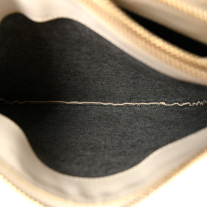 Celine Lambskin Small Trio Crossbody Bag White 7 of 11