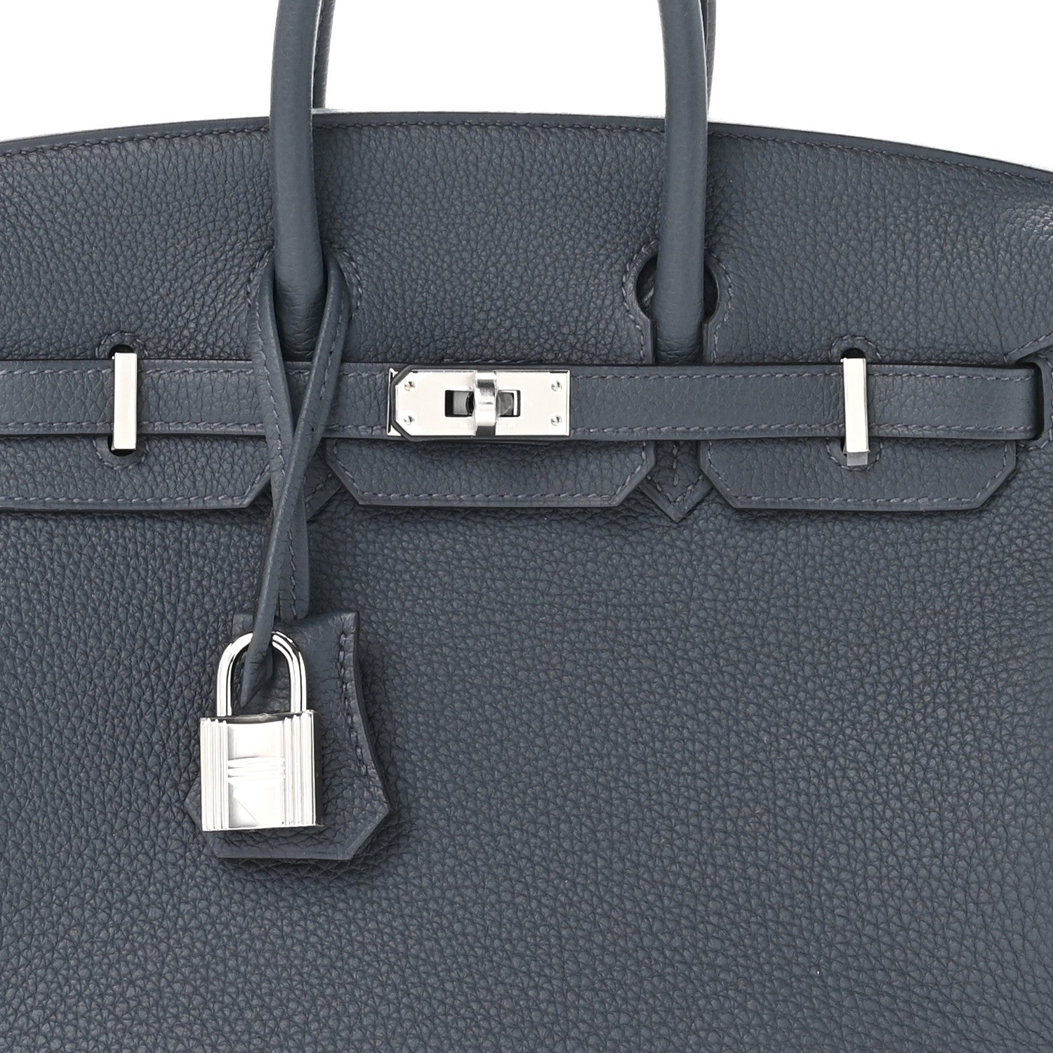 Hermes Togo Birkin 25 Gris Misty 8 of 11