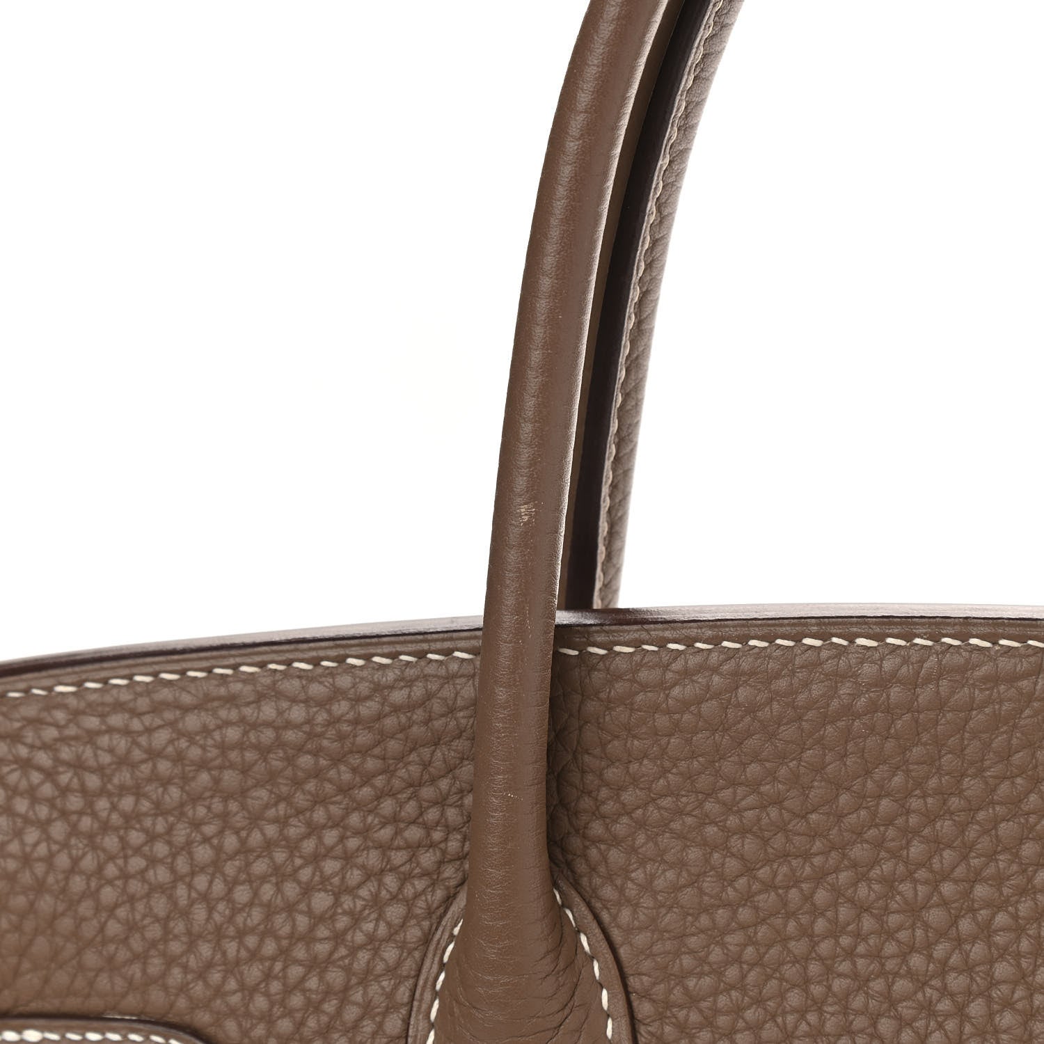 Hermes Taurillon Clemence Birkin 30 Etoupe 19 of 23