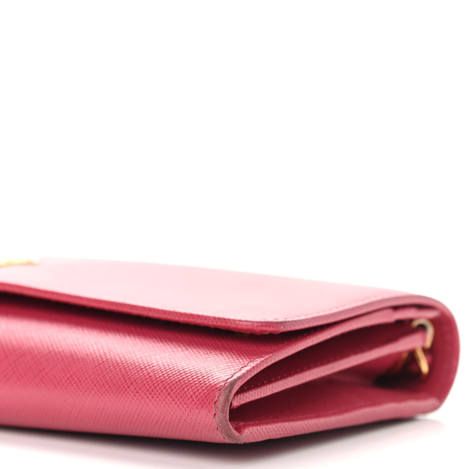 Prada Saffiano Metal Oro Chain Wallet Tamaris 14 of 14