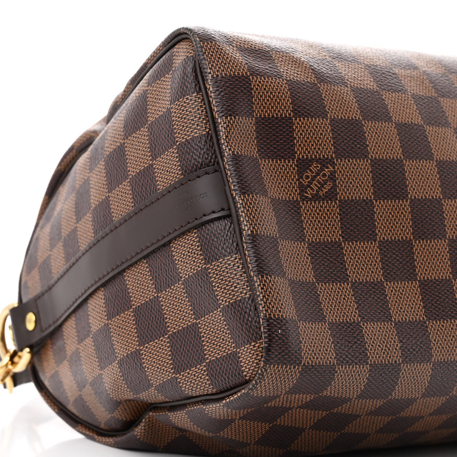 Louis Vuitton Damier Ebene Speedy Bandouliere 25 9 of 10