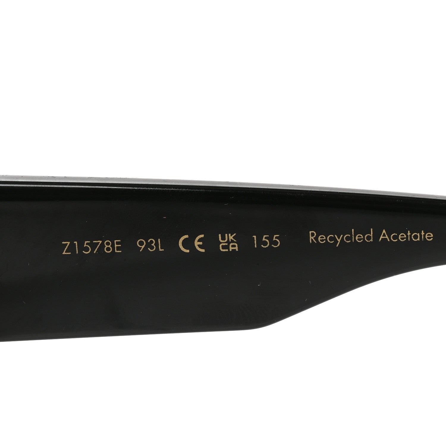 Louis Vuitton Acetate Swarovski Crystal Cyclone Sunglasses Z1578E Black 6 of 6