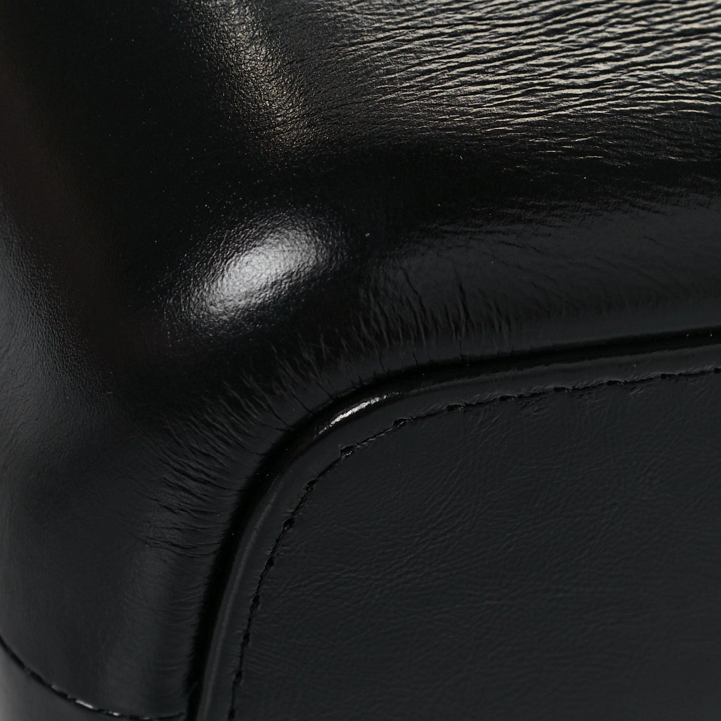 Aged Calfskin Quilted Medium Gabrielle Hobo Black