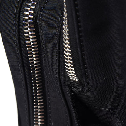 Valentino Garavani Canvas Logo Backpack Black 8 of 8