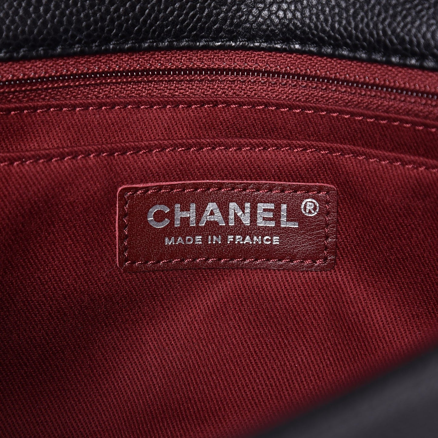 Caviar Medium Timeless CC Flap Black
