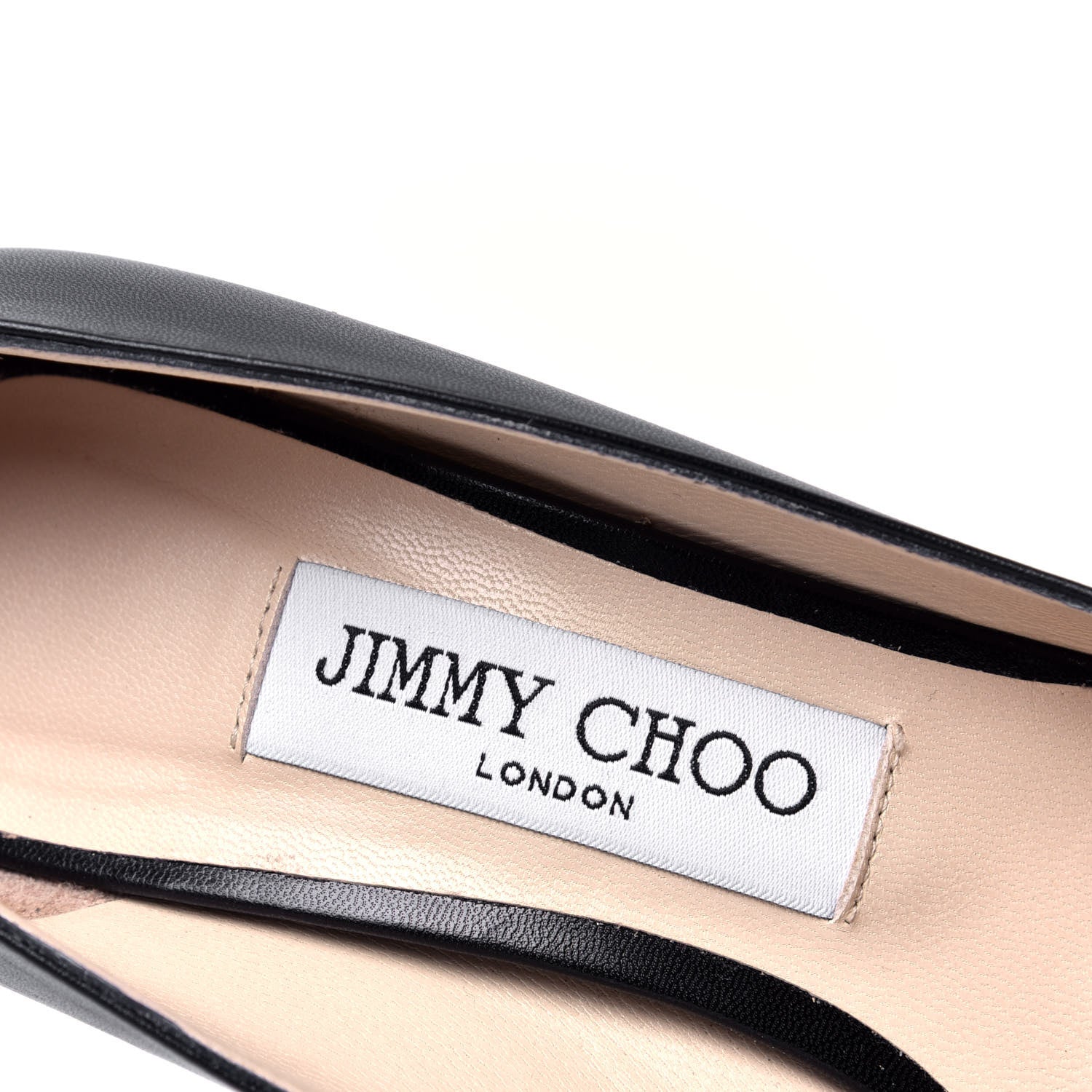 Jimmy Choo Kid Pointy Toe Romy 100 Pumps 36.5 Black 7 of 8
