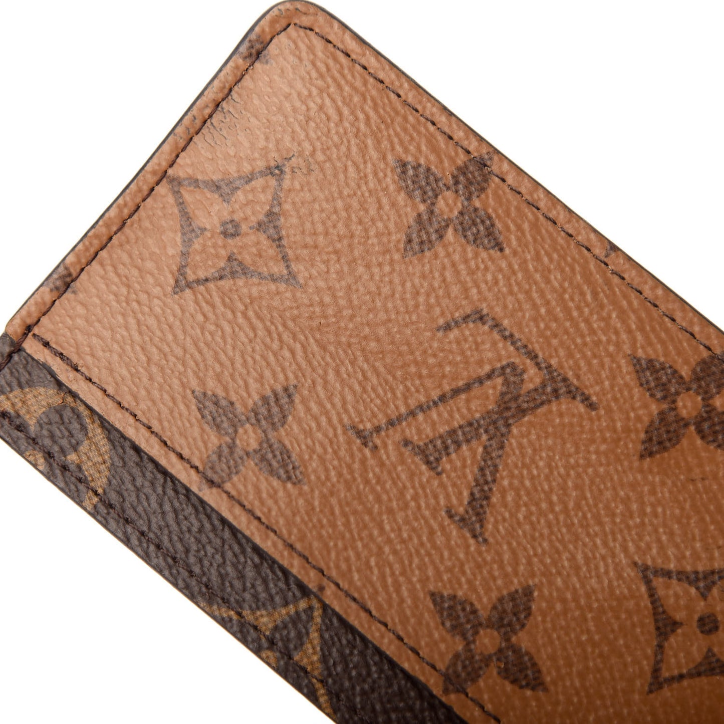 Reverse Monogram Card Holder