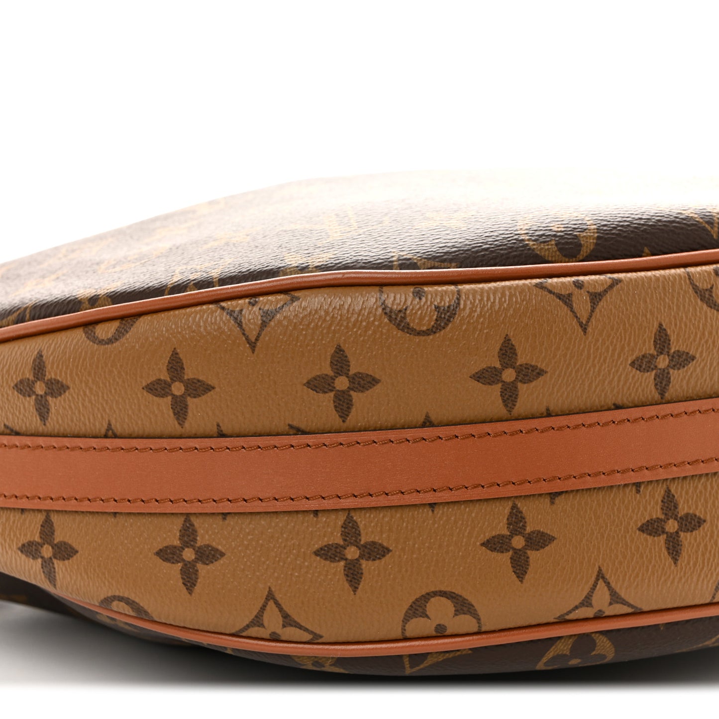 Reverse Monogram Loop Hobo