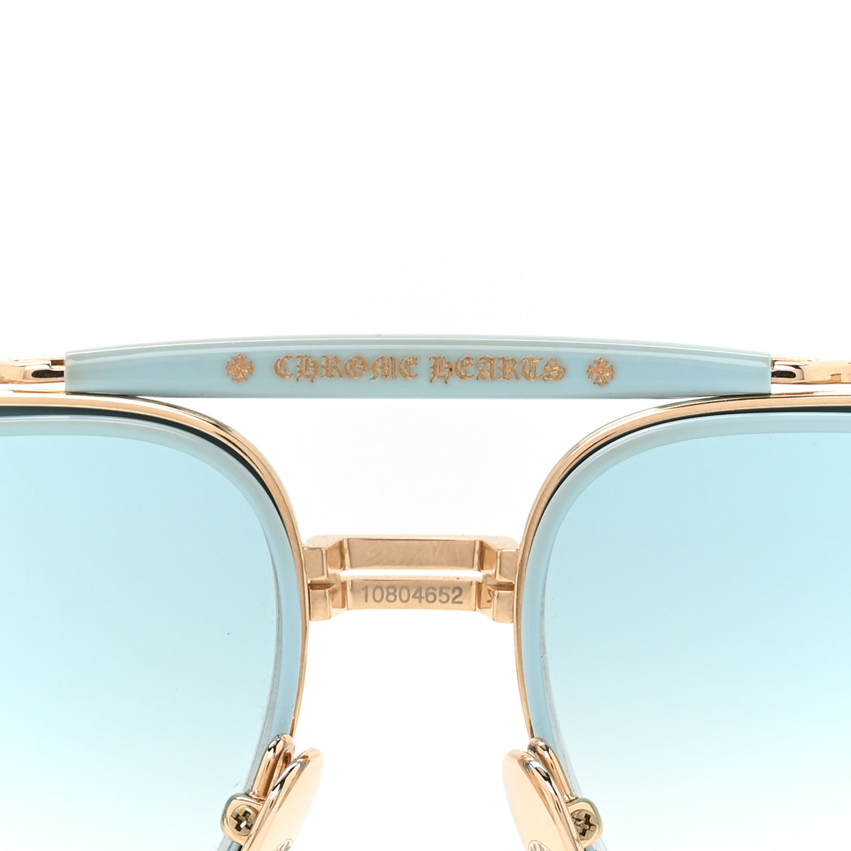 Chrome Hearts Aviator Instakilo Sunglasses Light Blue 7 of 8