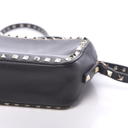 Valentino Garavani Calfskin Rockstud Camera Crossbody Bag Black 9 of 9