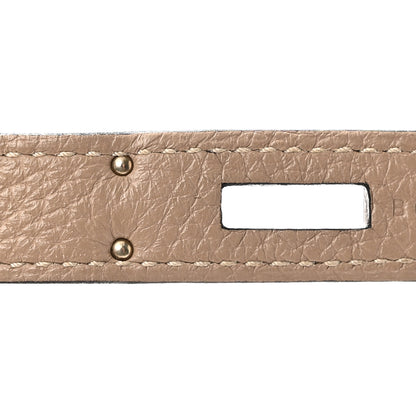 Hermes Taurillon Clemence Birkin 35 Gris Tourterelle 7 of 10