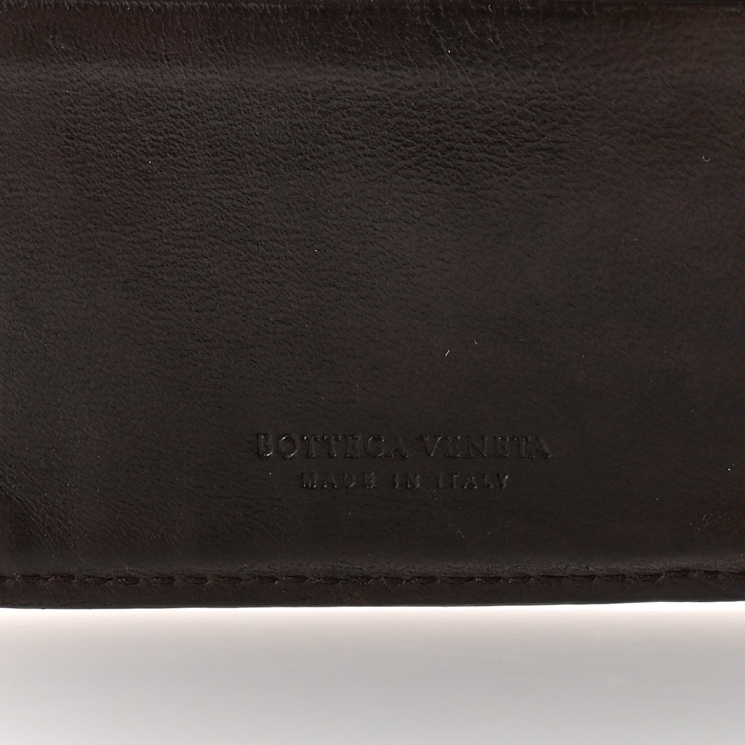 Bottega Veneta Nappa Intrecciato French Flap Wallet Ebano 6 of 7