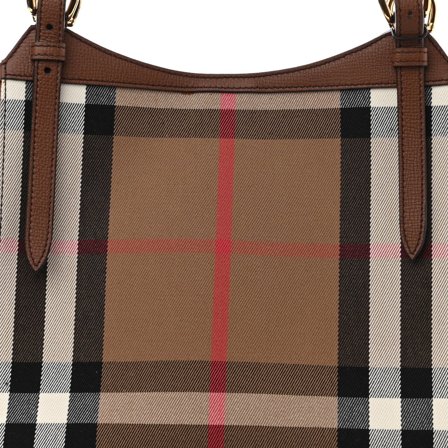House Check Small Canterbury Tote Berry Pink