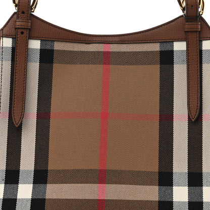 Burberry House Check Small Canterbury Tote Berry Pink 9 of 12