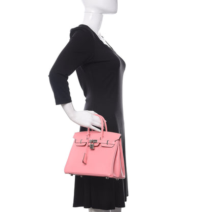 Hermes Epsom Birkin 25 Rose Confetti 2 of 11
