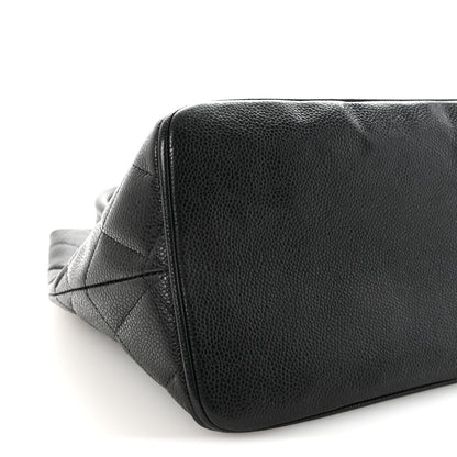 Chanel Caviar Quilted Medallion Tote Black 8 of 13