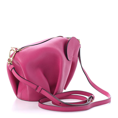 Loewe Calfskin Mini Elephant Crossbody Bag Fuchsia 2 of 4