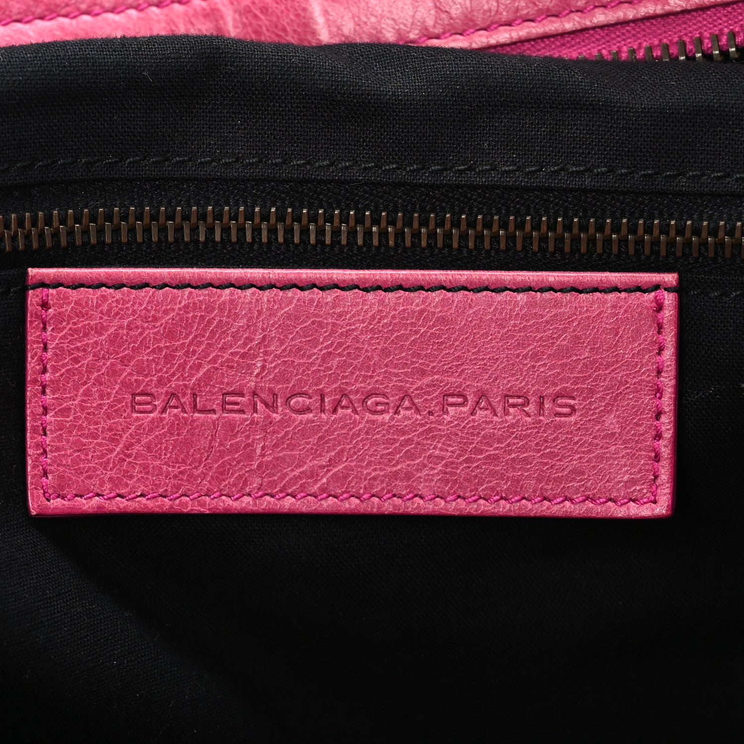 Balenciaga Agneau Classic Hardware Velo Cyclamen Fucsia 7 of 11