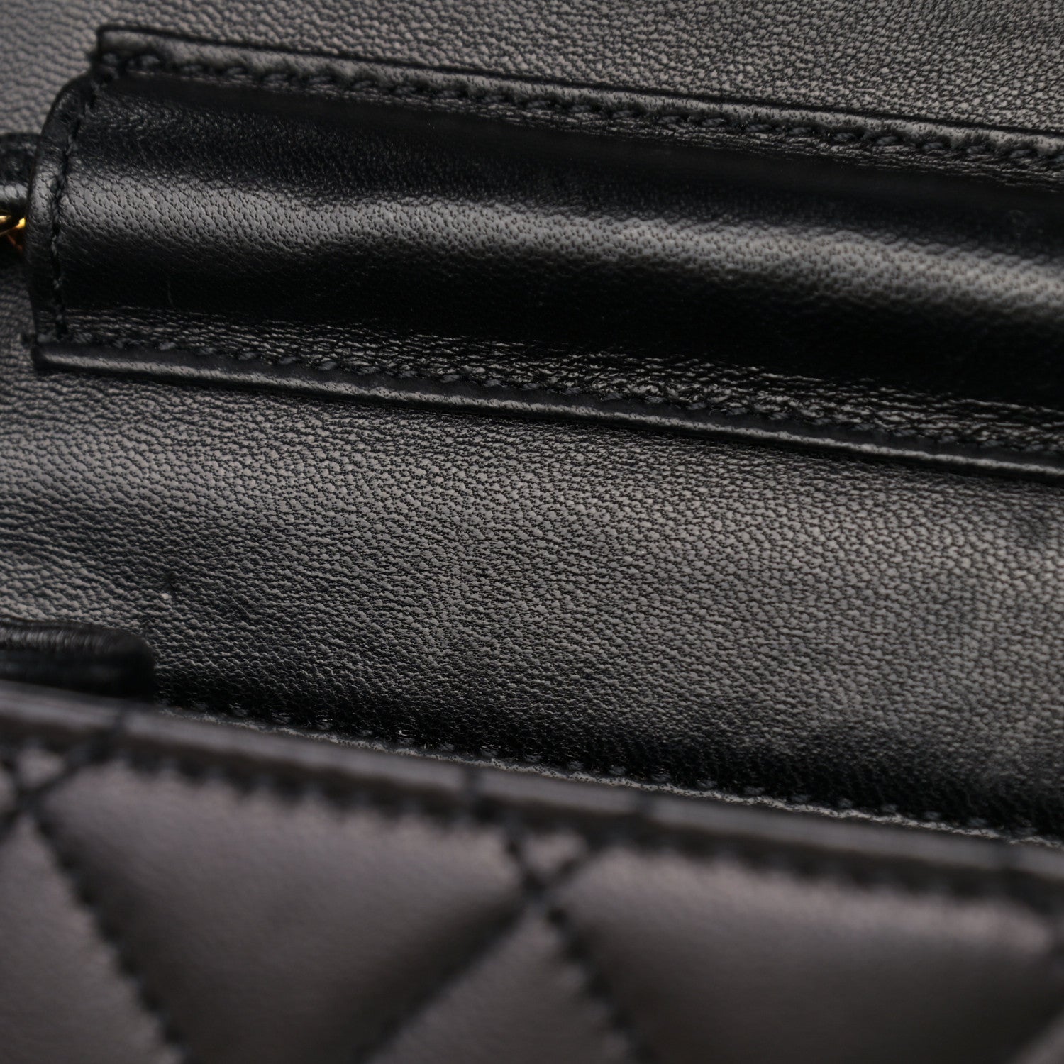 Chanel Lambskin Quilted Small Single Flap Black 12 of 12