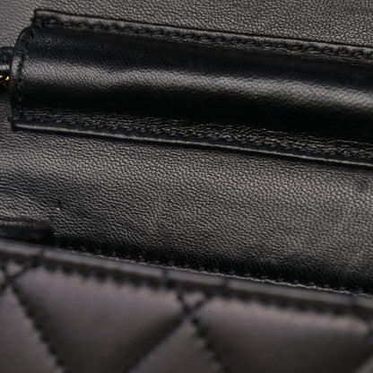 Chanel Lambskin Quilted Small Single Flap Black 12 of 12