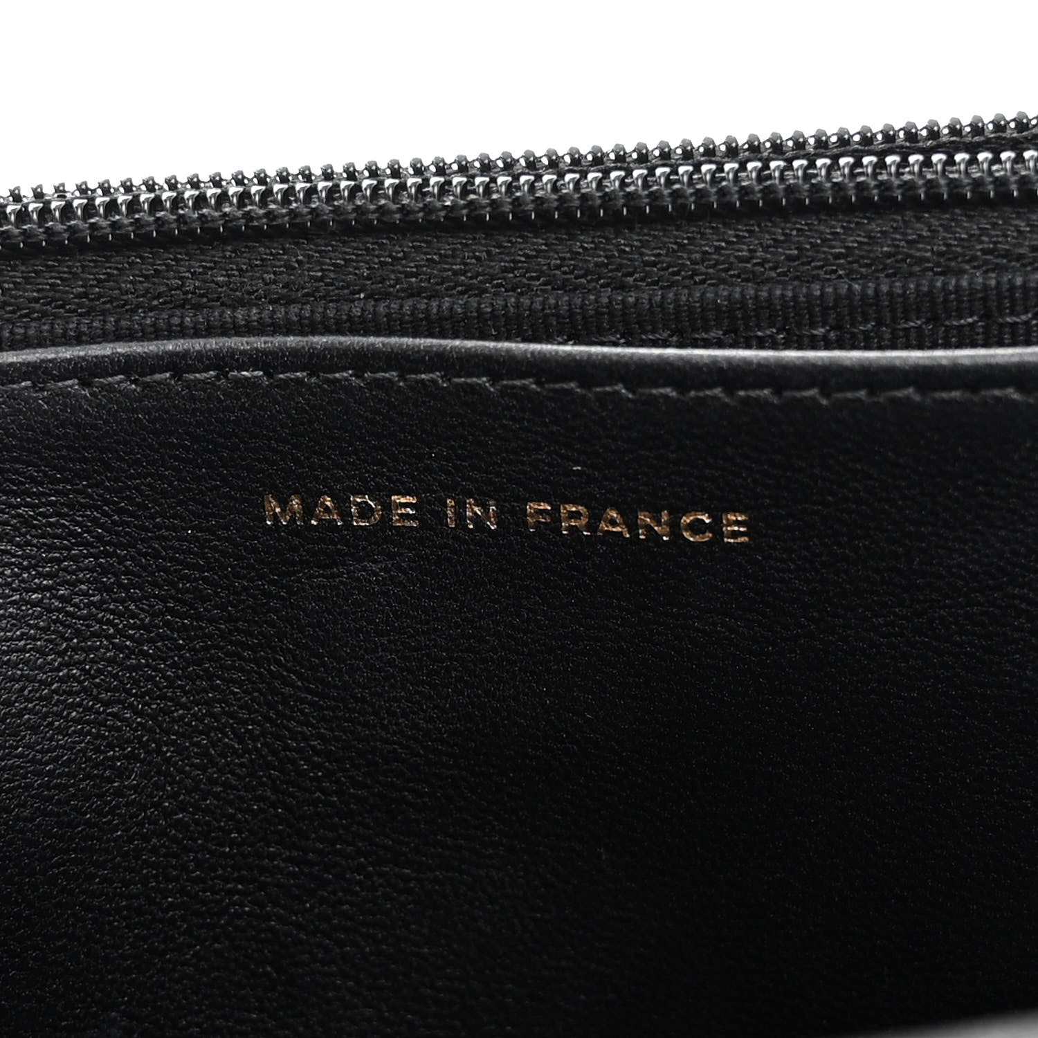 Chanel Lambskin Quilted Pick Me Up Wallet On Chain WOC Black 7 of 12