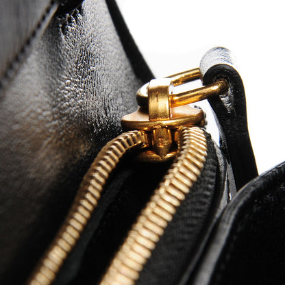 Celine Box Calfskin Medium Classic Box Flap Bag Black 10 of 10