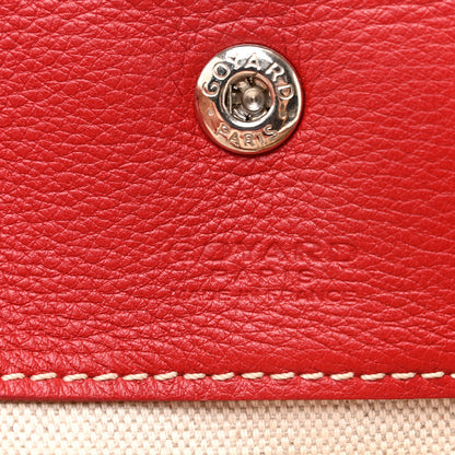 Goyard Goyardine Pouch Red 6 of 8