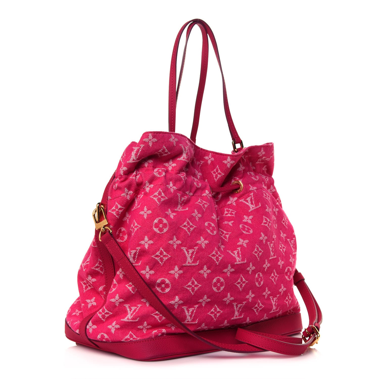 Louis Vuitton Denim Noefull MM Rose Indien 2 of 4