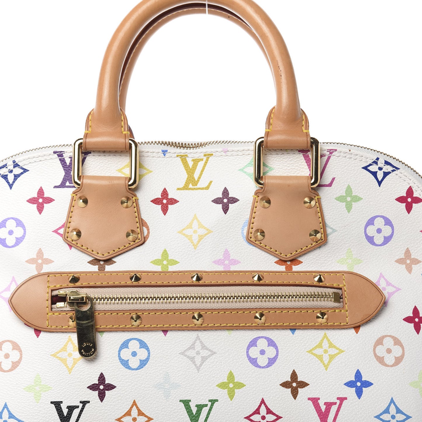 Monogram Multicolor Alma White