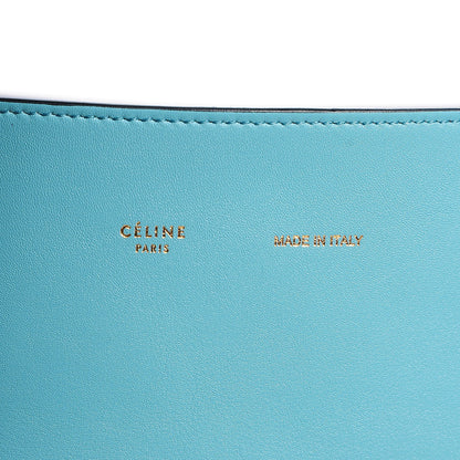 Celine Shiny Smooth Calfskin Small Bi-Color Twisted Cabas Antarctic Brick 5 of 7