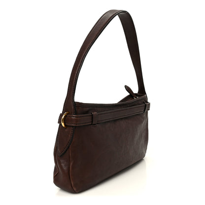 Miu Miu Nappa Aviator Regular Aventure Shoulder Bag Rovere 3 of 9