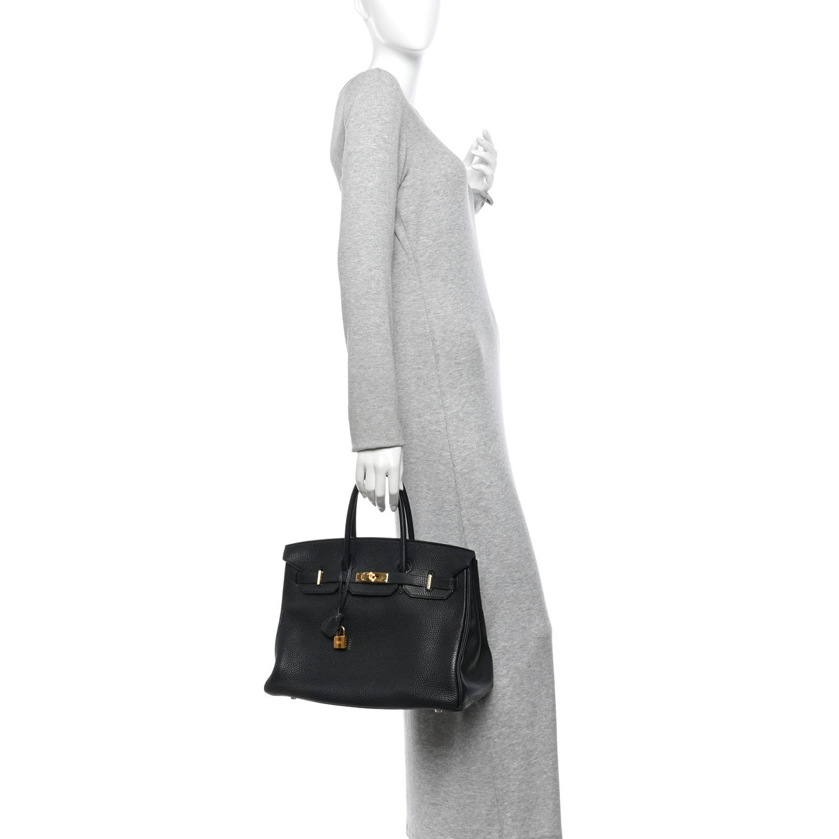 Hermes Togo Birkin 35 Black 2 of 12