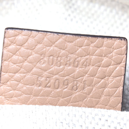 Gucci Pebbled Calfskin Small Soho Disco Bag Rose Beige 7 of 9