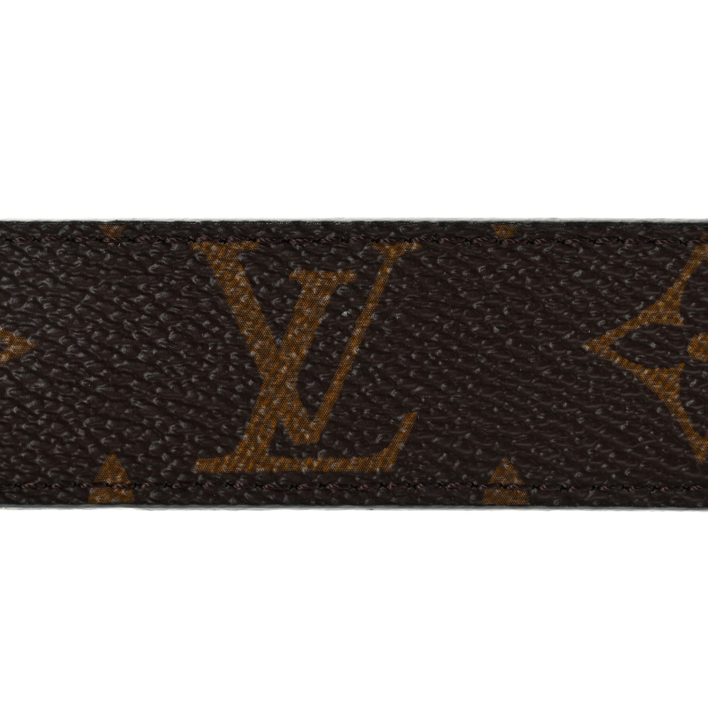 Calfskin Monogram 30mm LV Initiales Reversible Belt 85 34 Black