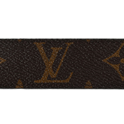 Louis Vuitton Calfskin Monogram 30mm LV Initiales Reversible Belt 85 34 Black 12 of 13