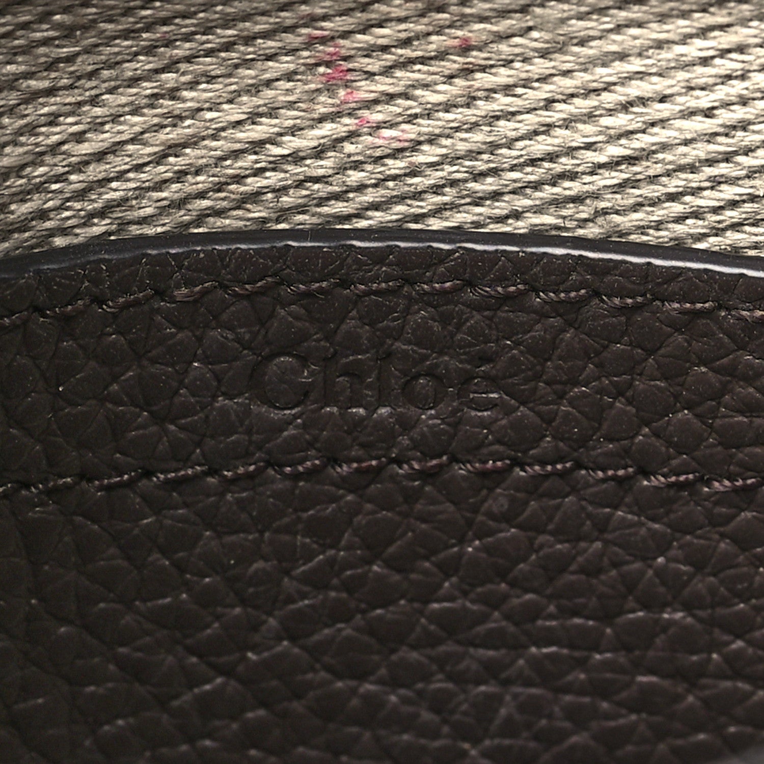 Chloe Grained Calfskin Small Marcie Saddle Bag Bold Brown 6 of 12
