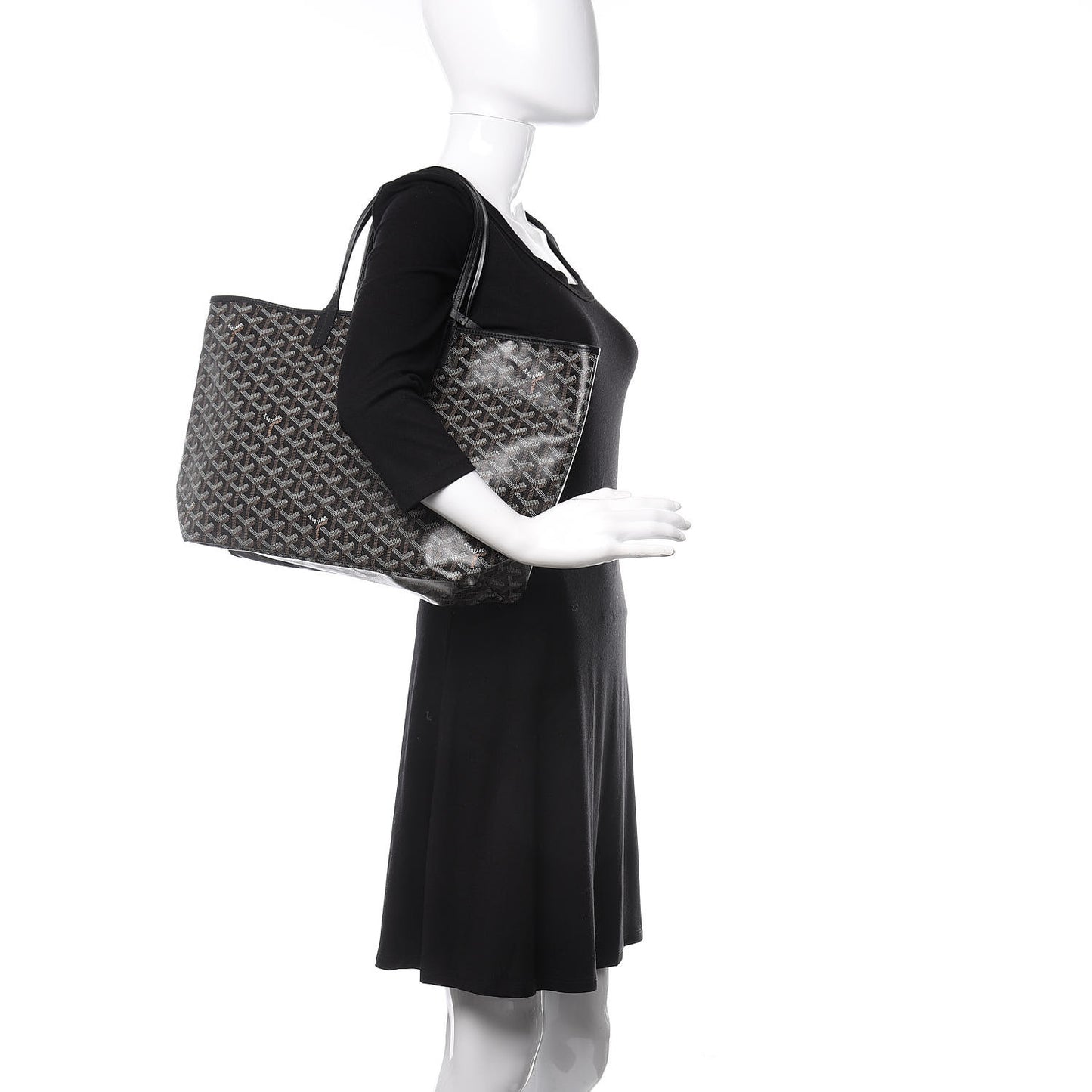 Goyardine Saint Louis PM Black