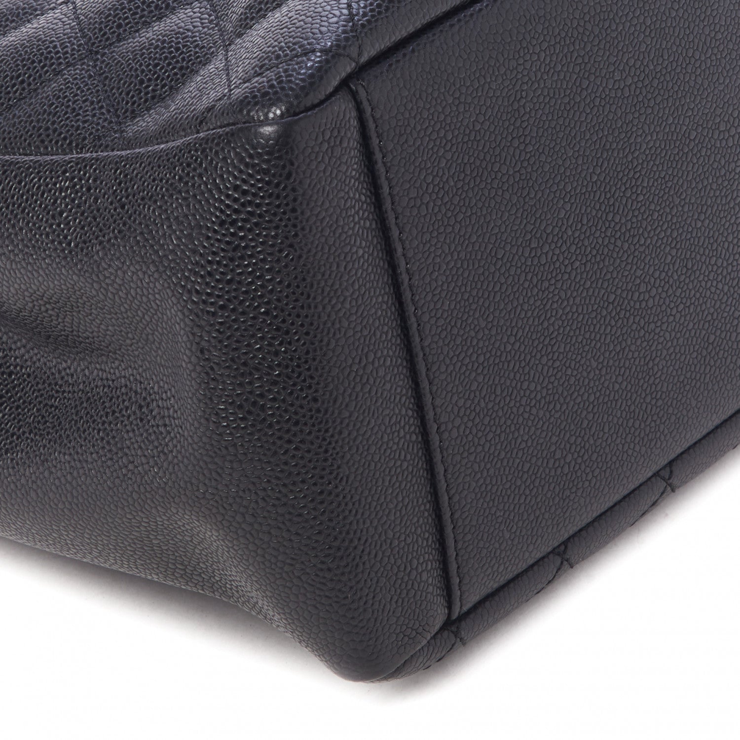 Chanel Caviar Quilted Grand Shopping Tote GST Black 6 of 10