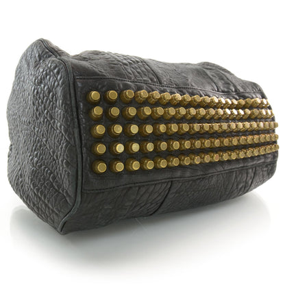 Alexander Wang Leather Rocco w Gold Hardware Black 4 of 6