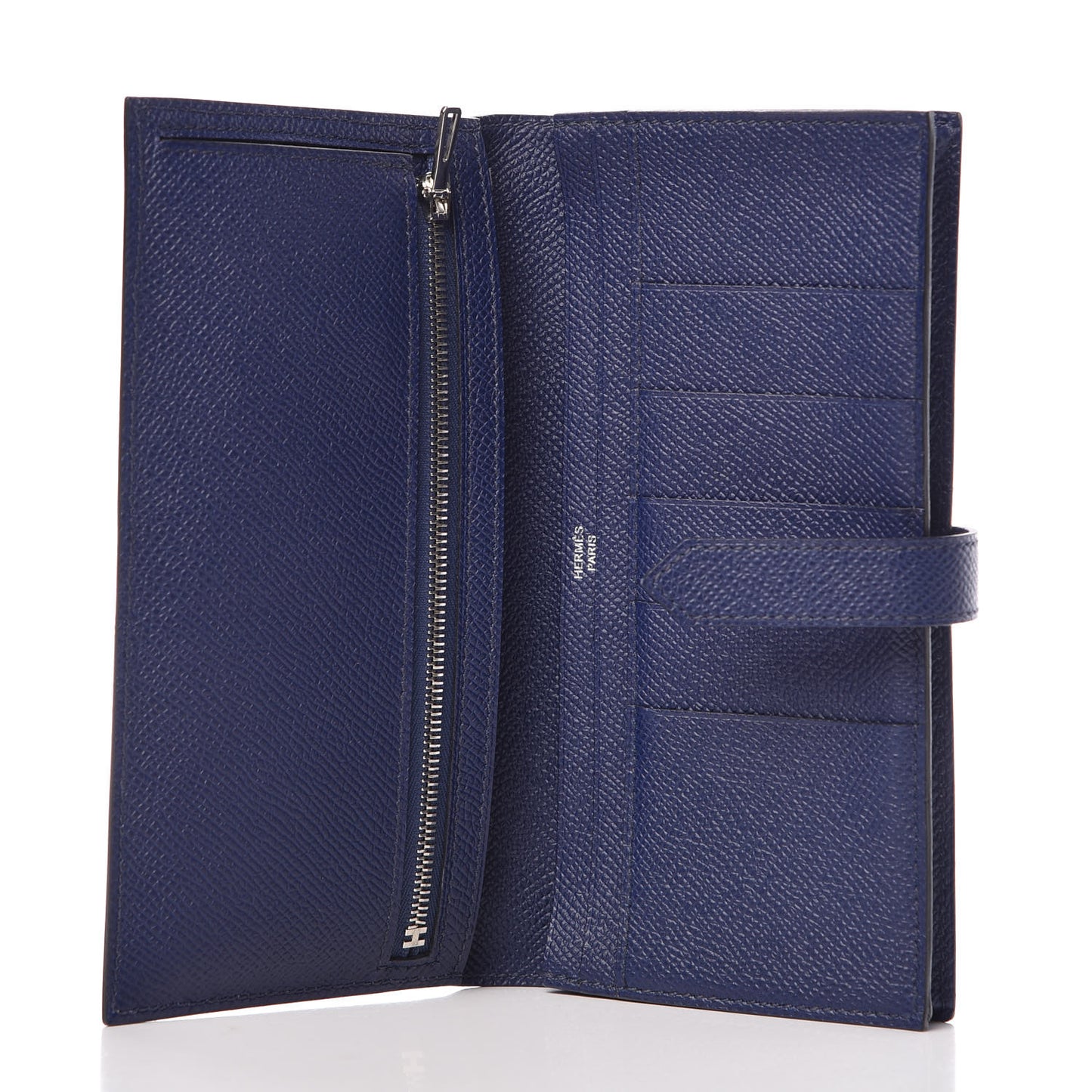 Epsom Bearn Gusset Wallet Bleu Saphir