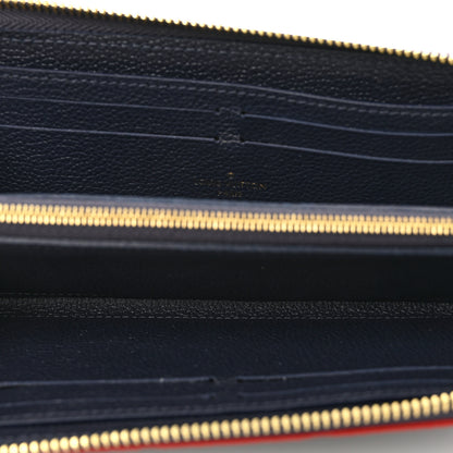 Louis Vuitton Empreinte Clemence Wallet Marine Rouge 5 of 7