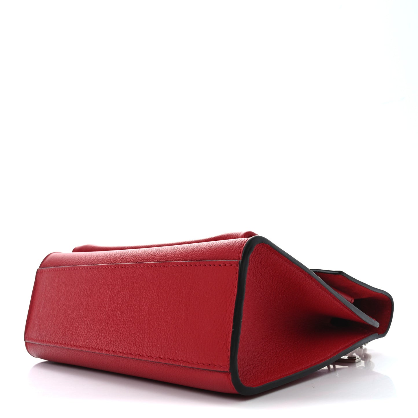 Soft Calfskin Mylockme Chain Bag BB Rubis