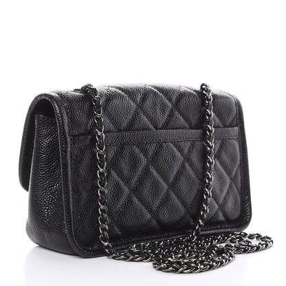 Chanel Caviar Small Natural Beauty Flap Black 3 of 10