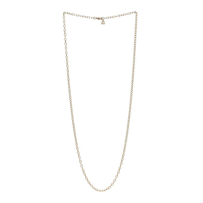 Temple St. Clair 18K Yellow Gold Extra Small Chain Necklace 24" 2 of 4
