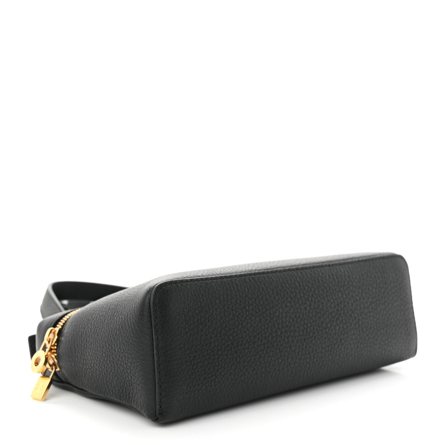 Loro Piana Grained Calfskin L19 Extra Pocket Pouch Black 4 of 9